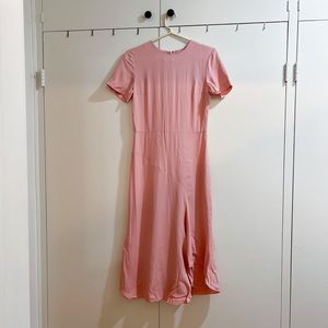 COS Pink Midi Dress